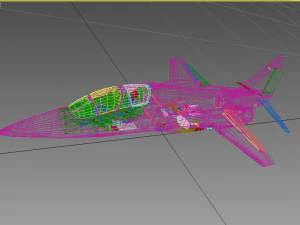 mitshubishi t-2 3D Model