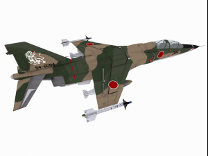 mitshubishi t-2 3D-Modell
