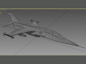 mitshubishi t-2 3D-Modell