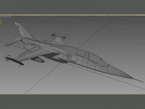 mitshubishi t-2 3D Model