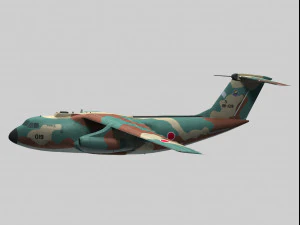 the kawasaki c-1 3D Model