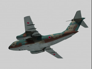 the kawasaki c-1 3D Model