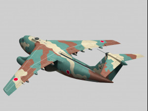 the kawasaki c-1 3D Model