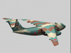 the kawasaki c-1 3D Model