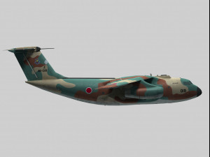 the kawasaki c-1 3D Model