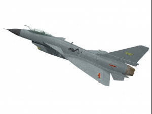 chengdu j-10 c vigorous dragon 3D Model