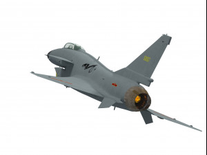 chengdu j-10 c vigorous dragon 3D Model