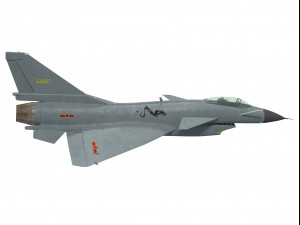chengdu j-10 c vigorous dragon 3D Model