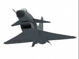 chengdu j-10 c vigorous dragon 3D Model