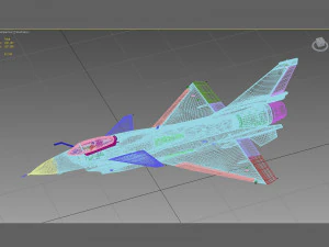 chengdu j-10 c vigorous dragon 3D Model