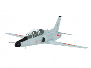 洪都JL-8 3D 模型