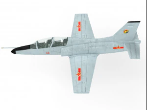 Hongdu jl-8 3D Model