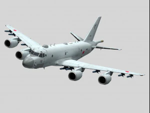 kawasaki p-1 Model 3D