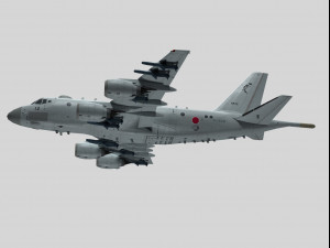 kawasaki p-1 3D Model