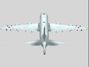 kawasaki p-1 3D Model