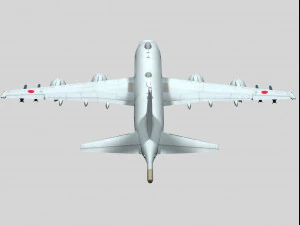 kawasaki p-1 3D Model