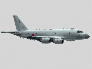 kawasaki p-1 3D Model