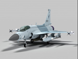 chengdu-pac jf-17 thunder 3D Model