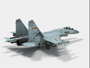 shenyang j-11 3D Model