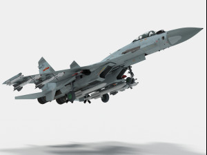 shenyang j-11 3D Model