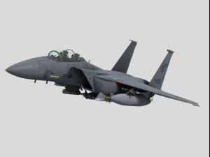 mcdonnell douglas f-15e strike eagle 3Dモデル