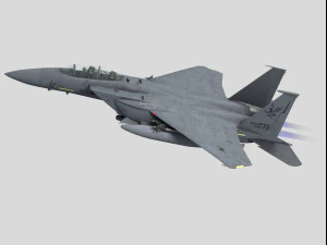 mcdonnell douglas f-15e strike eagle 3D Model