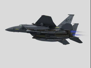 mcdonnell douglas f-15e strike eagle 3D Model