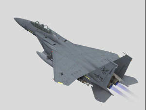 mcdonnell douglas f-15e strike eagle 3D Model