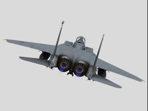 mcdonnell douglas f-15e strike eagle 3D 模型