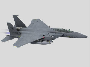 mcdonnell douglas f-15e strike eagle 3D 模型