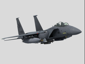 mcdonnell douglas f-15e strike eagle 3D 模型