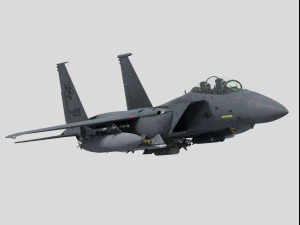 mcdonnell douglas f-15e strike eagle 3D Model