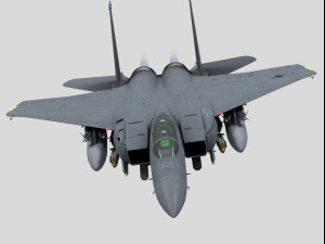 mcdonnell douglas f-15e strike eagle 3D 模型