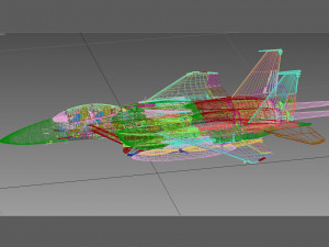 mcdonnell douglas f-15e strike eagle 3D 模型