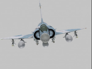 dassault mirage 2000 3D 모델