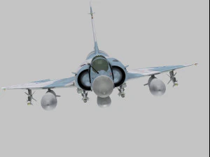 dassault miraggio 2000 Modello 3D