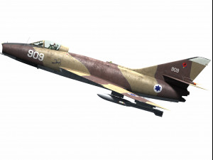 Dassault Super Mystere 3Dモデル