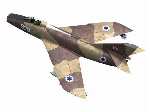 Dassault Super Mystere 3Dモデル