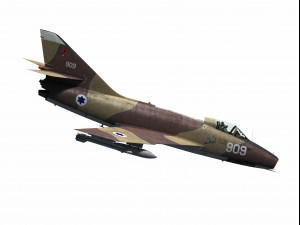 Dassault Super Mystere 3Dモデル