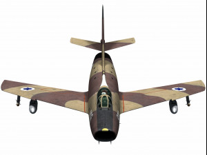 Dassault Super Mystere 3Dモデル