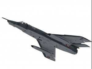 dassault etendard iv p recon version 3D Model