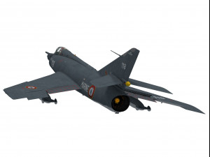dassault etendard iv p recon version 3D Model