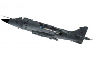 british aerospace sea harrier 3D 모델