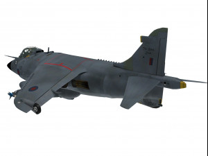 british aerospace sea harrier 3D 모델