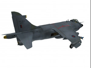 british aerospace sea harrier 3D 모델