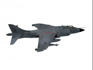 british aerospace sea harrier 3D 모델