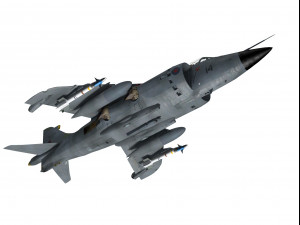 british aerospace sea harrier 3D 모델