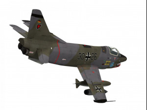fiat g91 gina 3D Model
