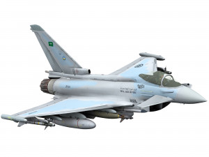 eurofighter typhoon Modelo 3D