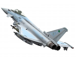 eurofighter typhoon Modelo 3D